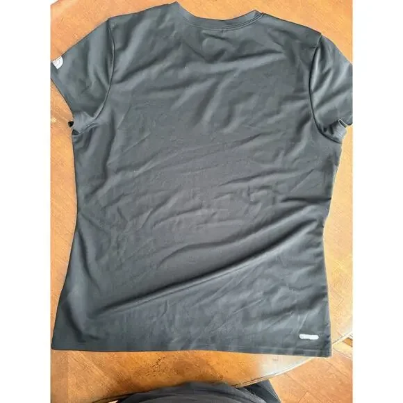 The North Face Shirt Vapor Wick Black Short Sleeve Women’s Size Large - Picture 3 of 3